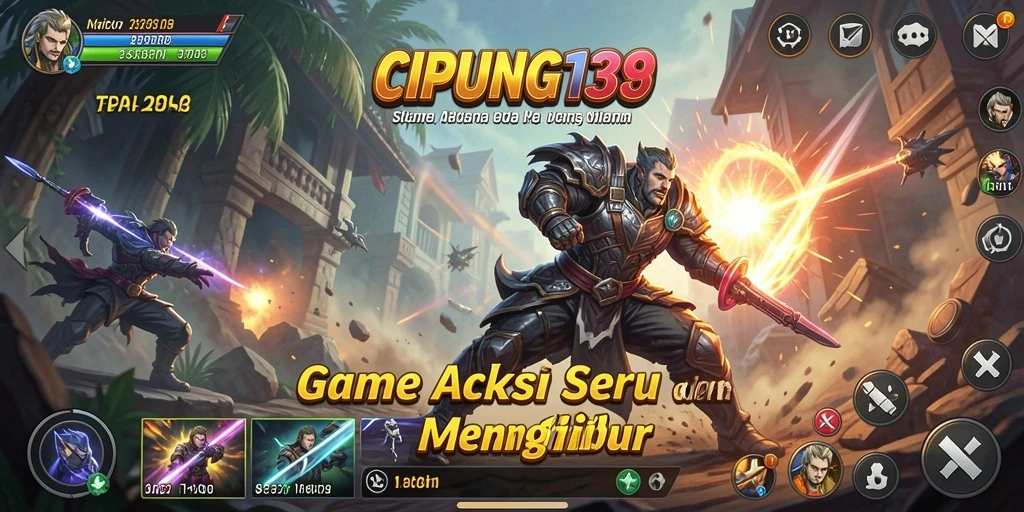Screenshot gameplay CIPUNG138 menampilkan aksi mendebarkan.