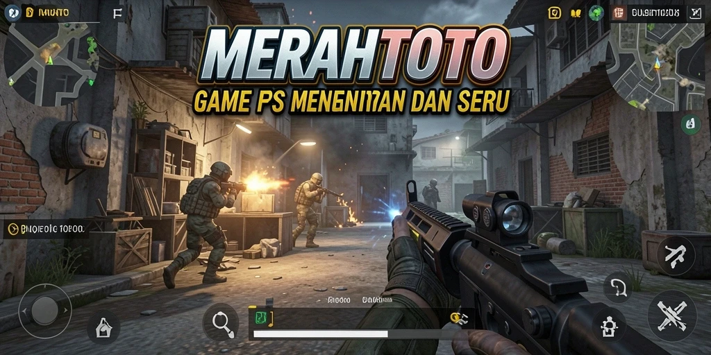 Tampilan gameplay intens dari MERAHTOTO yang menegangkan.