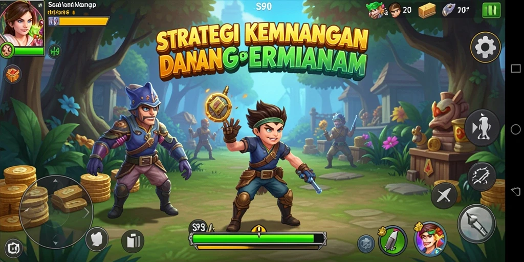 Screenshot S80 menampilkan aksi gameplay strategi yang mendebarkan.